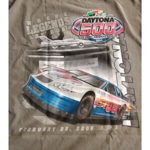 Vintage Daytona 500 NWT 2005 The Great American Race Crew Deadstock T Shirt XXL